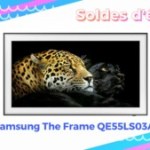 L’atypique TV QLED Samsung The Frame 55″ tombe à 658 € pour la fin des soldes