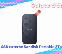 _SSD externe Sandisk Portable 2To —  Soldes d’été 2022