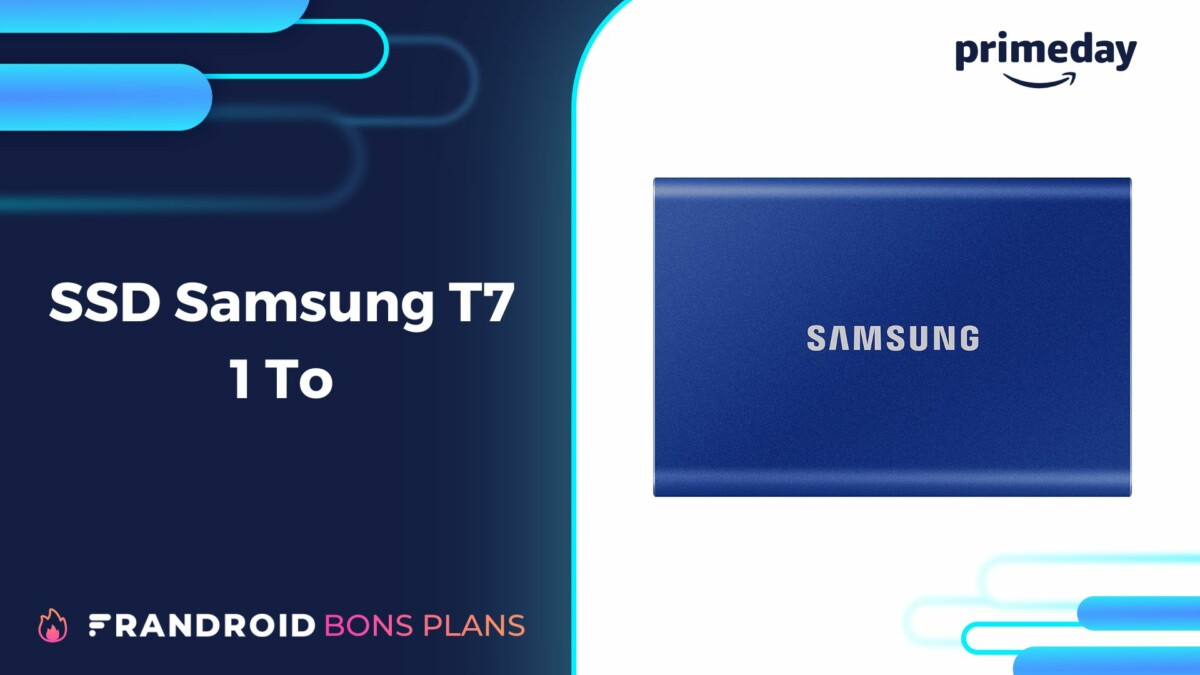 SSD Samsung T7 1 To — Prime Day 2022