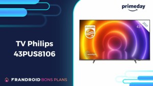 Seulement 349 € pour ce petit TV 4K Philips Ambilight lors du Prime Day