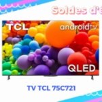 699 €, c’est le super prix de cet immense TV QLED de 75 pouces pour les soldes