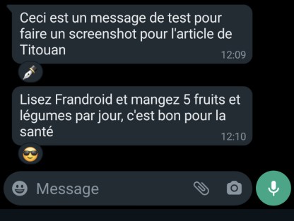 Tout un panel de réactions // Source : Capture d'écran Frandroid