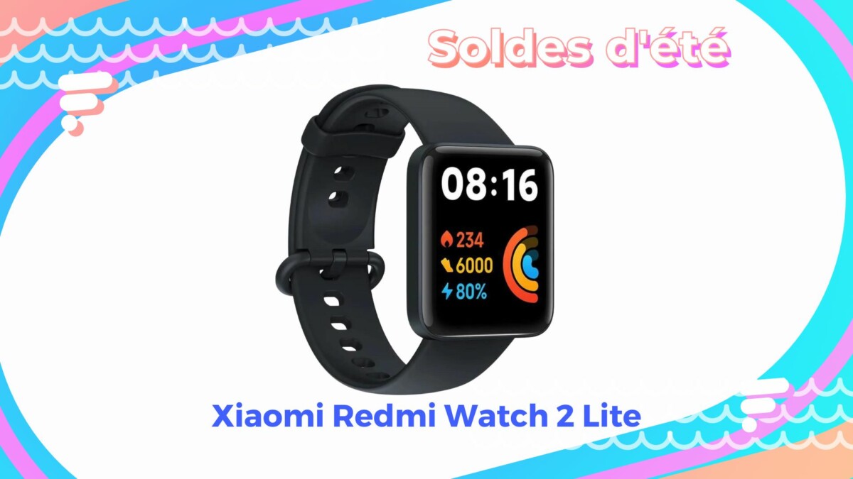 Xiaomi Redmi Watch 2 Lite —  Soldes d&rsquo;été 2022