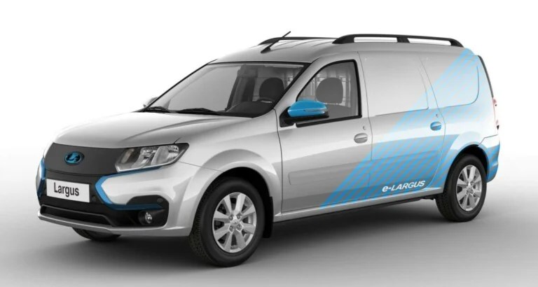 Lada cracks and unveils an electric station wagon from the 2000s
