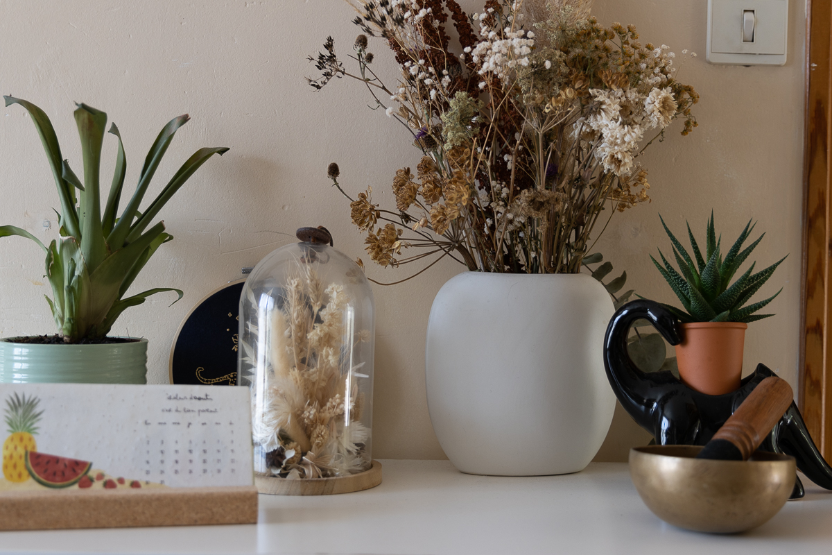 vase en intérieur