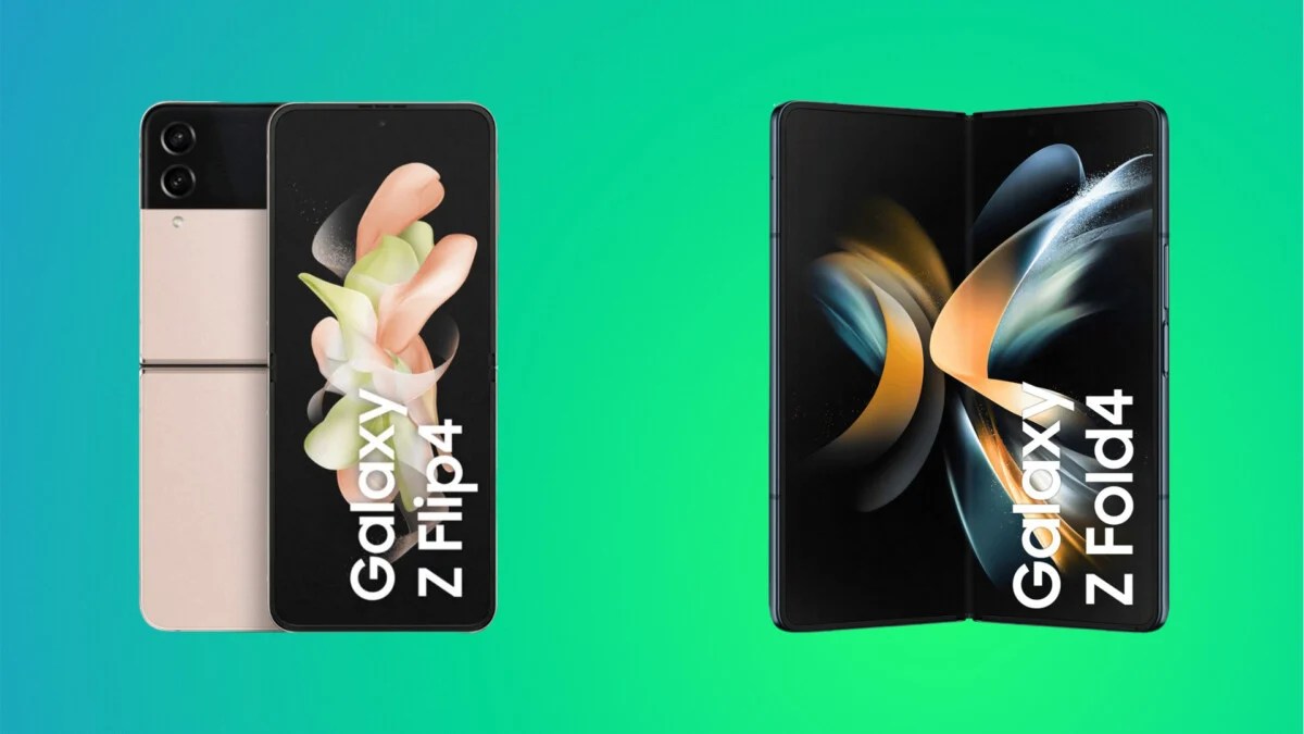 Galaxy Z Flip 4 et Z Fold 4
