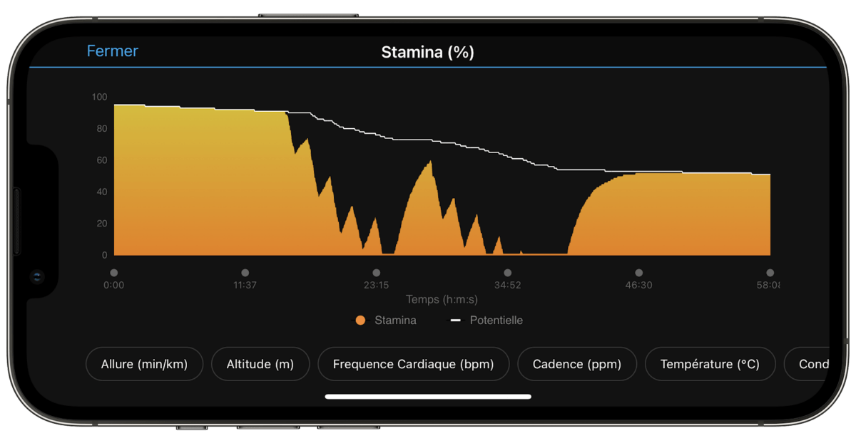 Garmin Forerunner 955 – Stamina fractionné Garmin Connect