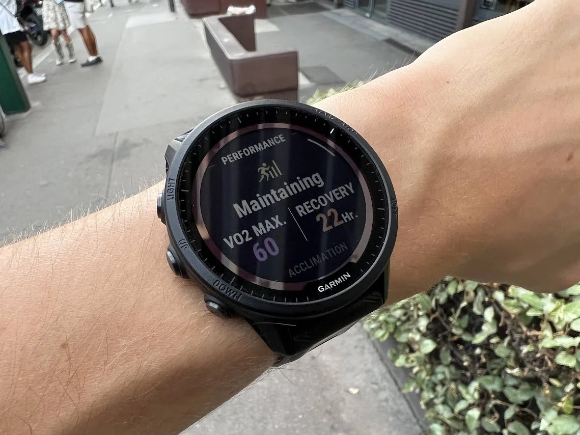 Garmin Forerunner 955 – Statut d’entraînement