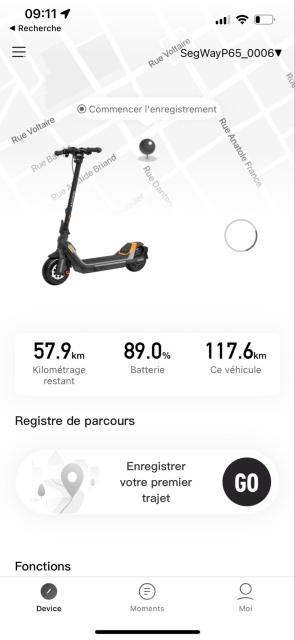 Test Ninebot Kickscooter P65E : la trottinette électrique qui remplit (presque) toutes les cases