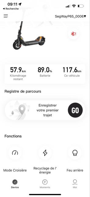 Test Ninebot Kickscooter P65E : la trottinette électrique qui remplit (presque) toutes les cases