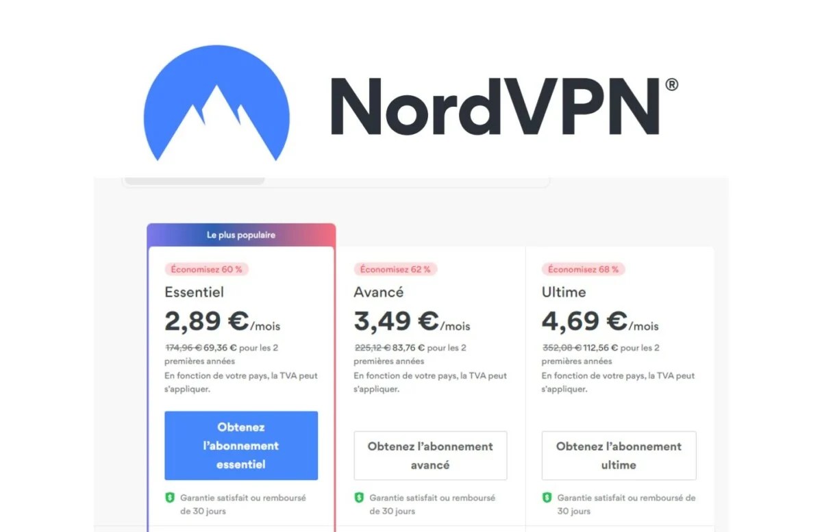 Nord VPN offre Aout 2022