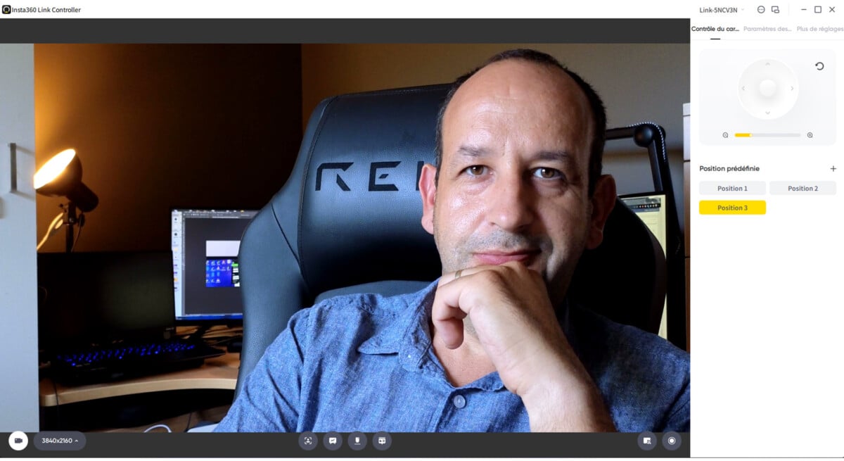 Test de l&rsquo;Insta360 Link : cette webcam 4K veut révolutionner vos streams