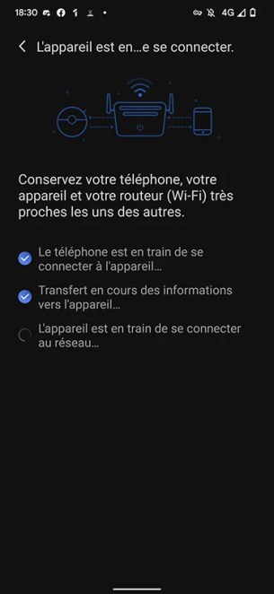 Le processus d’installation ne devrait pas prendre plus de 3 à 5 minutes  // Source : Yazid Amer - Frandroid