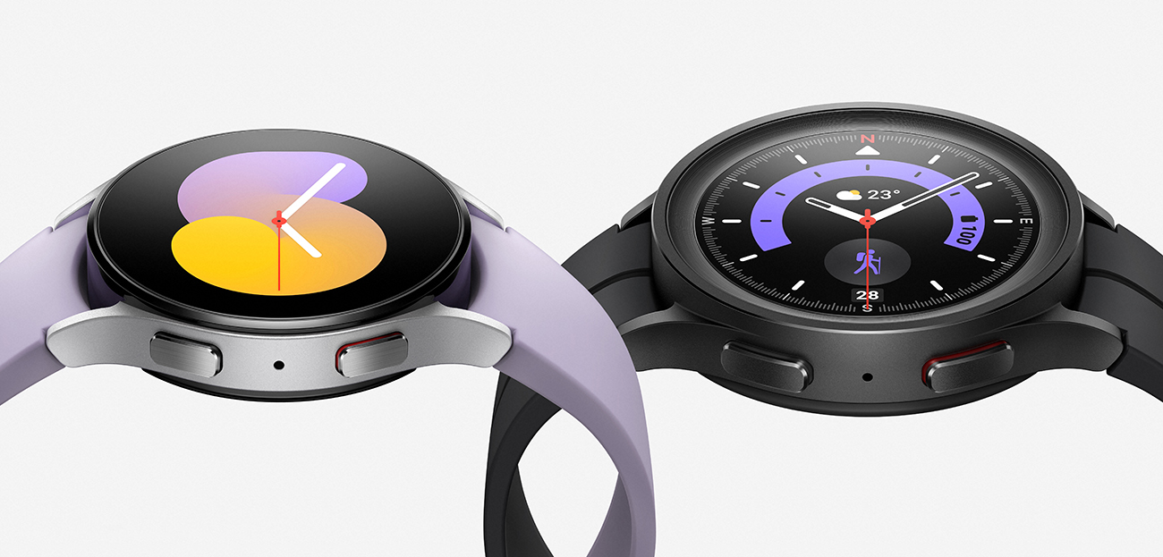 Les Samsung Galaxy Watch 5 et Watch 5 Pro