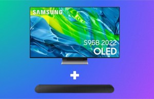 Ce pack Samsung TV QD-OLED 55 pouces + barre de son est à -50 % grâce à cette offre Ce pack Samsung TV QD-OLED 55 pouces + barre de son est à -50 % grâce à cette offre