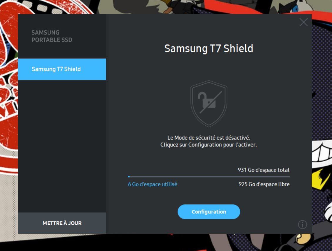 Test du SSD USB-C Samsung T7 Shield : résistant et élégant
