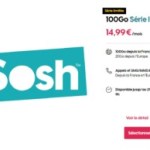 Sosh lance un forfait pour les voyageurs : 100 Go en France + 20 Go en Europe/DOM