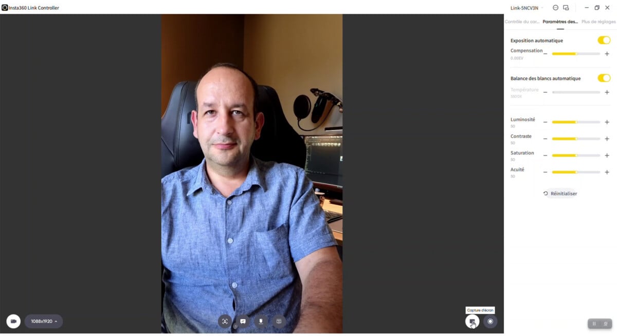 Test de l&rsquo;Insta360 Link : cette webcam 4K veut révolutionner vos streams