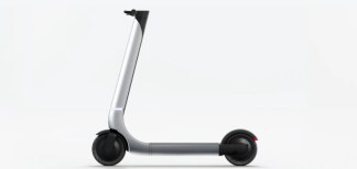 This ultra-futuristic electric scooter is inspired by Tesla and VanMoof