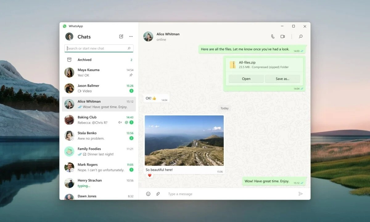 WhatsApp Desktop