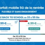 Ce forfait mobile 4G ou 5G à partir de 5 €/mois est idéal pour les étudiants