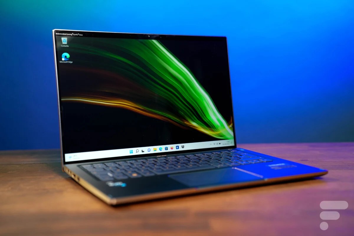 Acer Swift 5 2022 test frandroid 12
