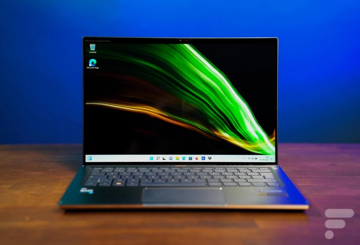 Acer Swift 5 2022 test frandroid 7