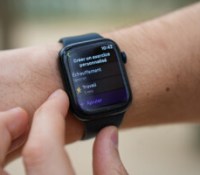La création d'entraînements personnalisés sur l'Apple Watch Series 8 // Source : Chloé Pertuis pour Frandroid