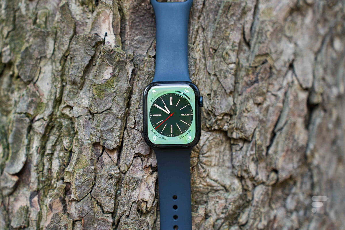 L'Apple Watch Series 8 en version 45 mm