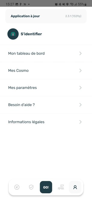 Application Cosmo Connected