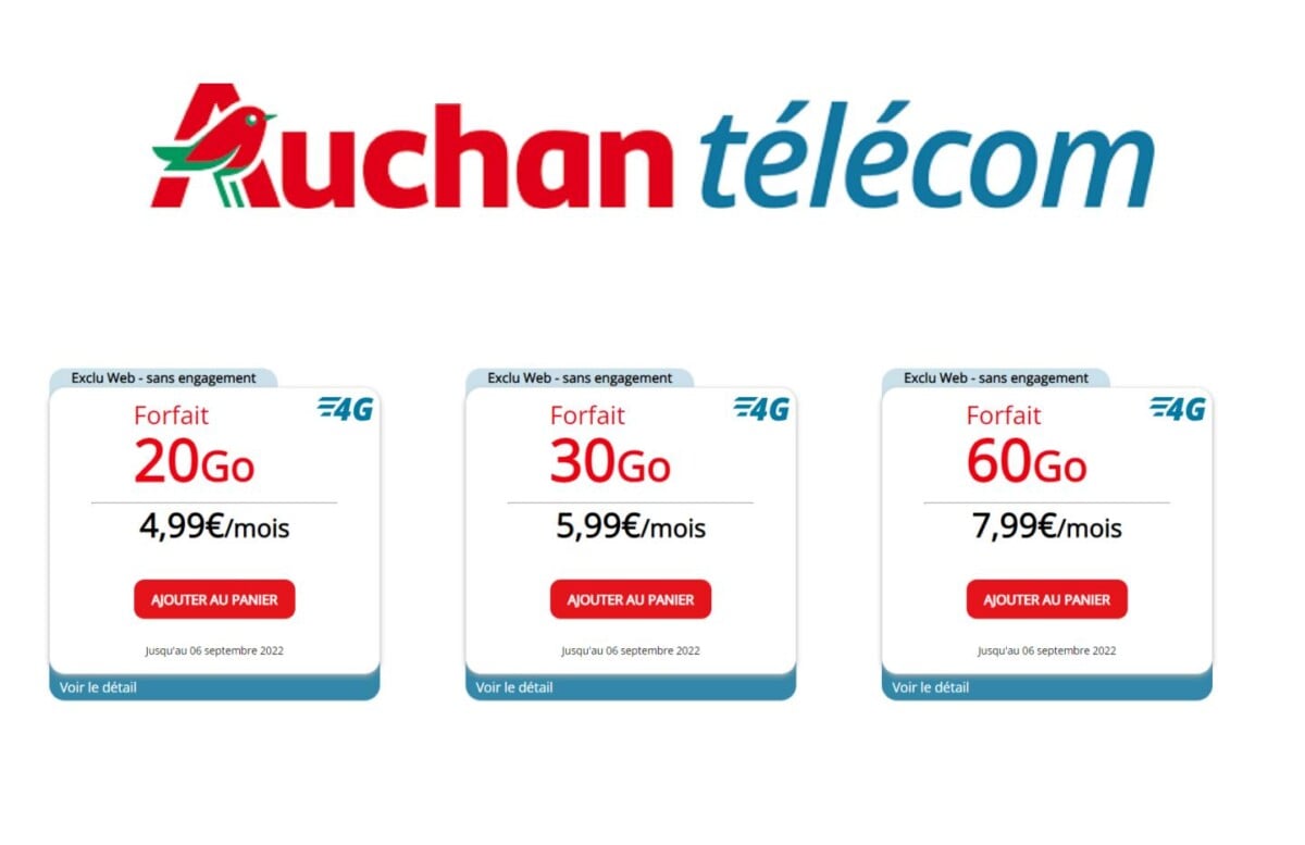 Forfait mobile : de 20 à 60 Go à prix mini même après la première année