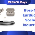 Bose QC EarBuds + Socle à induction French Days rentree 2022