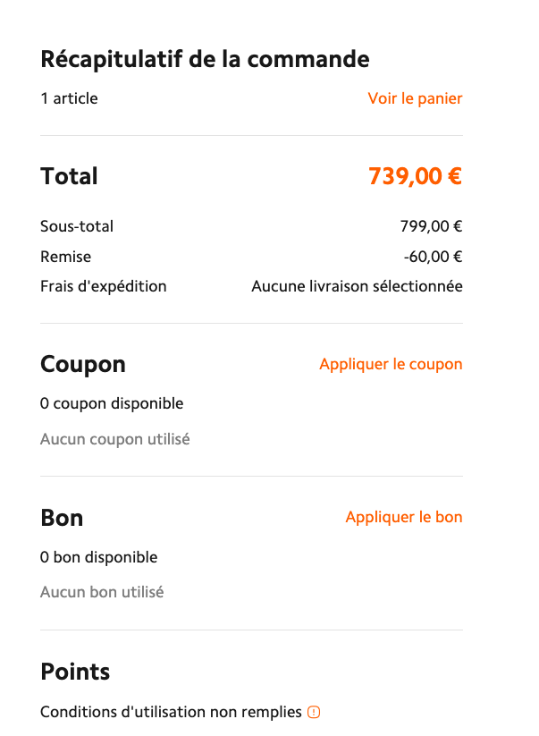 Capture d’écran du prix Xiaomi Electric Scooter 4 Pro
