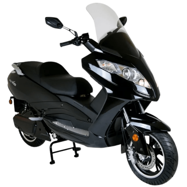 Scooter électrique Easy Watts E-Swan – 3000W, 50cc, Blanc, Occasion