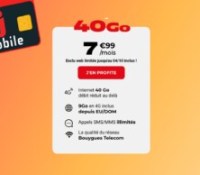 Forfait NRJ Mobile — 40 Go
