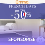5 bonnes raisons de choisir un matelas Emma en promotion pour les French Days