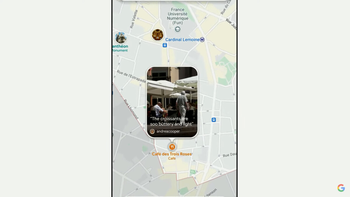 Google Maps Ambiance de quartier