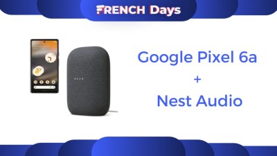 Google Pixel 6a  +  Nest Audio French Days rentree 2022