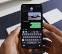 Les messages provenant d'Android s'affichent dans une bulle verte sur iMessage // Source : MKBHD