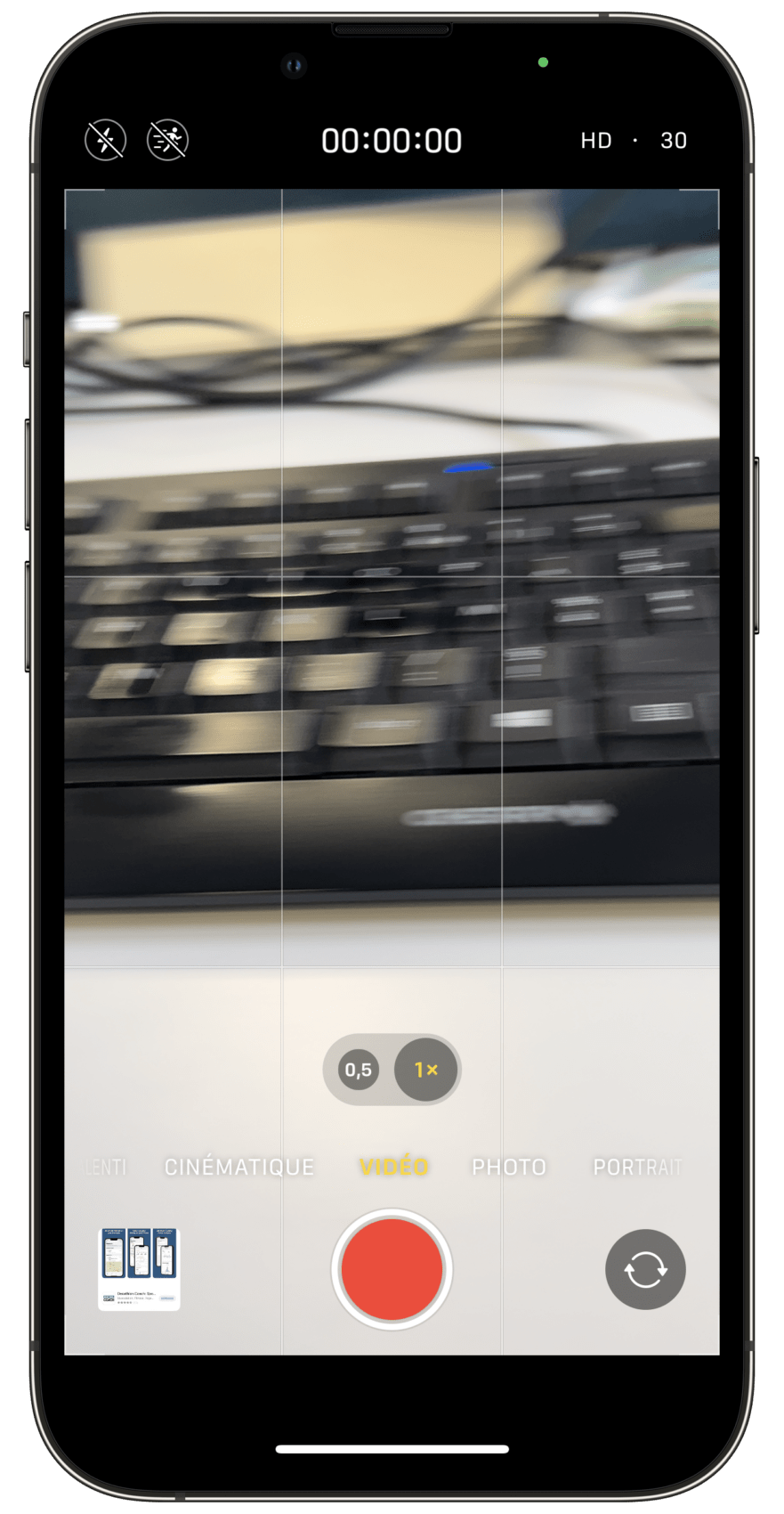 iPhone 14 camera interface