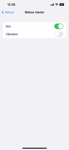 iOS 16 tutoriel clavier retour haptique (1)