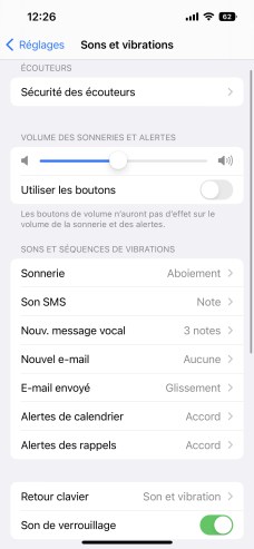 iOS 16 tutoriel clavier retour haptique (3)