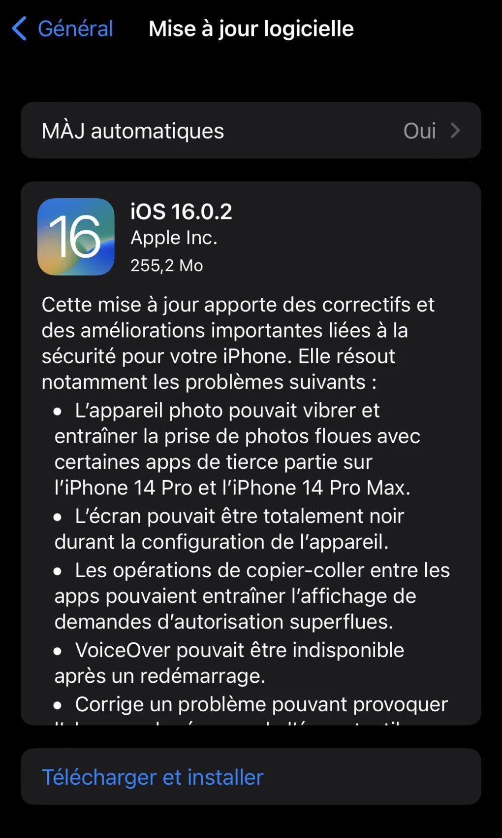 iOS 16.0.2