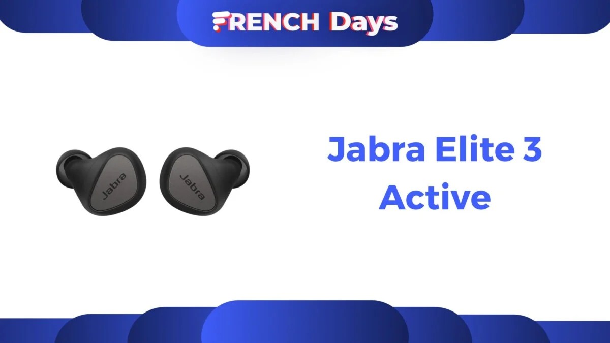 Jabra Elite 3 Active — Frandroid French Days