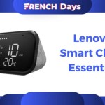 20 â‚¬, c’est tout ce que coÃ»te le rÃ©veil connectÃ© Lenovo Smart Clock Essential pendant les French Days