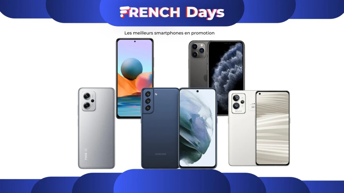 Meilleurs smartphones French Days 2022