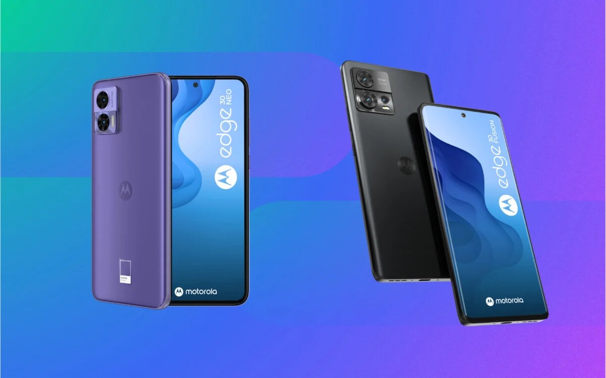 Motorola Edge 30 Fusion et Edge 30 Neo