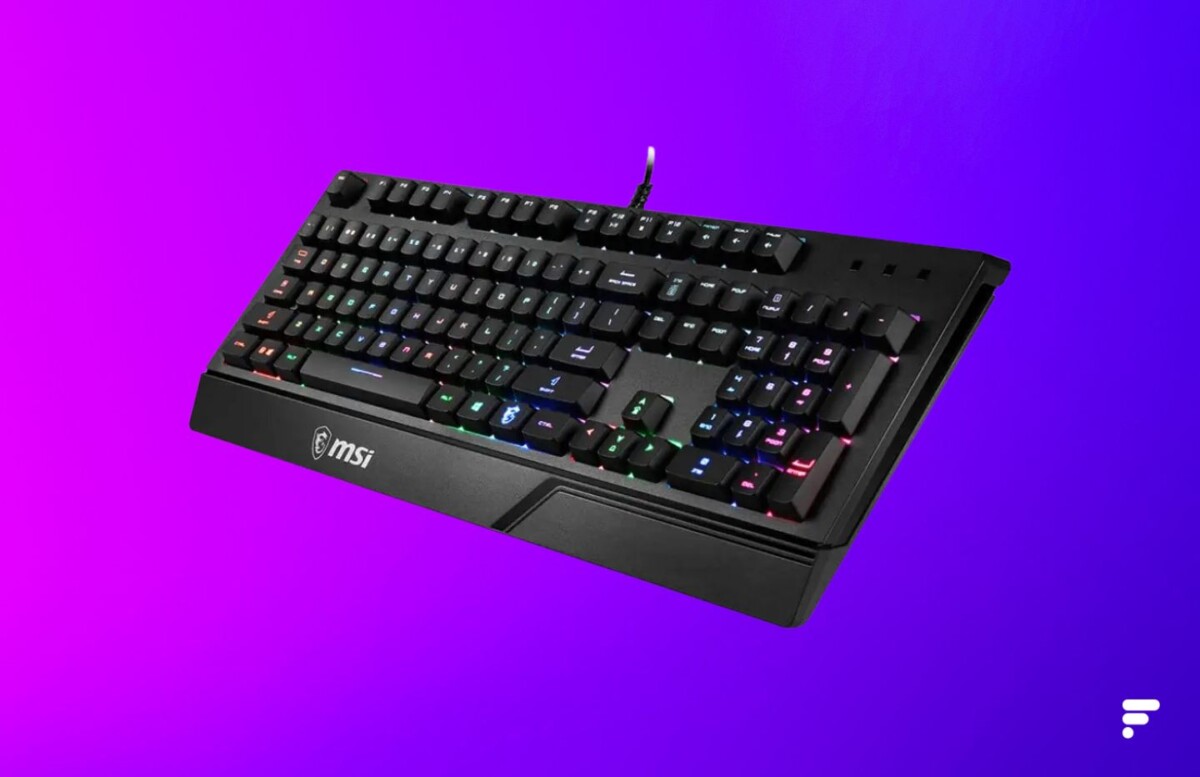 MSI Vigor GK20 FR fond violet