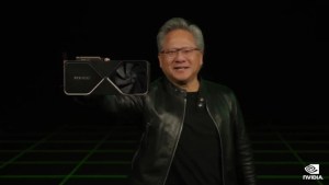 Jensen Huang présente la GeForce RTX 4090 // Source : Nvidia