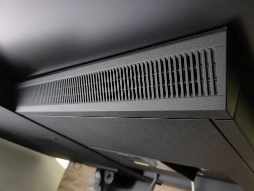 Le système audio, à l'arrière.